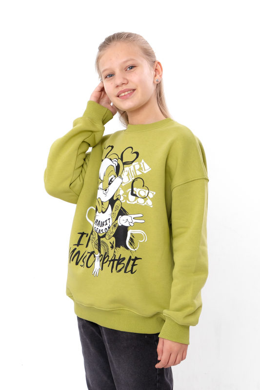 Світшот оверсайз для дівчинки 